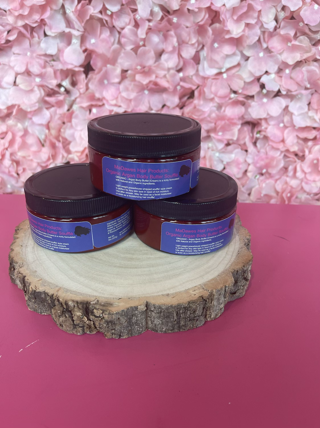 Organic Argan Body Butter Soufflé 8oz