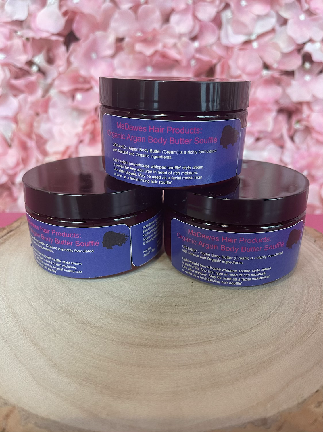 Organic Argan Body Butter Soufflé 8oz