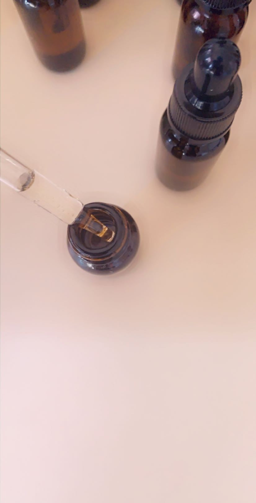 Prestige Hair Oil 2oz bottle with dropper