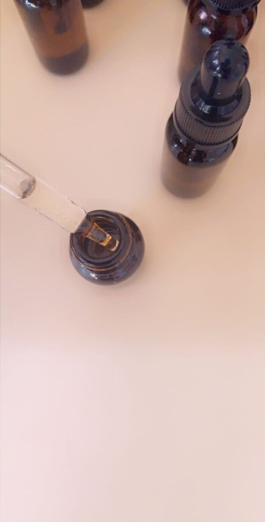 Prestige Hair Oil 2oz bottle with dropper