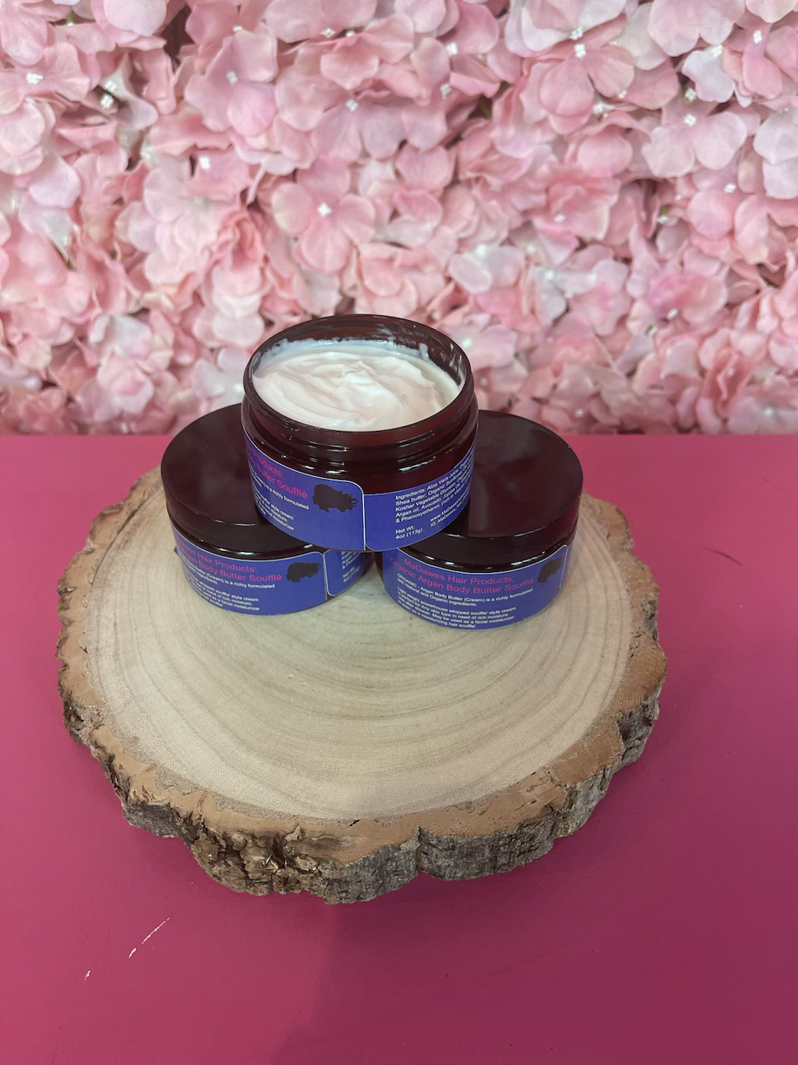 Organic Argan Body Butter Soufflé 8oz