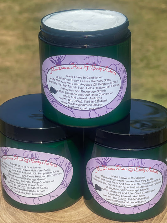 MaDawes Leave in Conditioner Moisturizering Cream 8oz