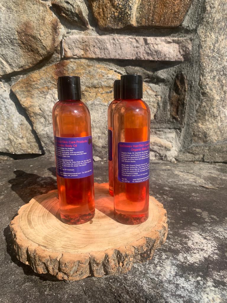 Organic Body Oil