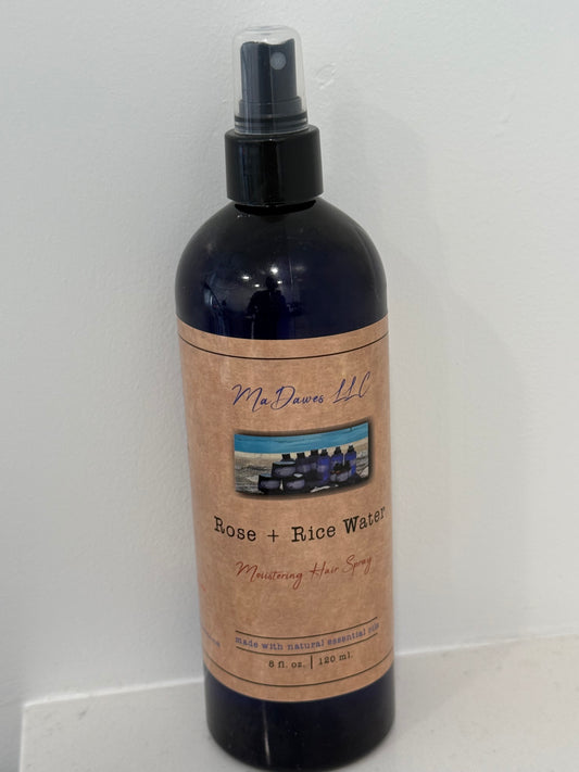 Rice/Rose Water Hair Spray 16oz bottle