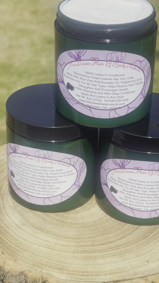 MaDawes Leave in Conditioner Moisturizering Cream 8oz